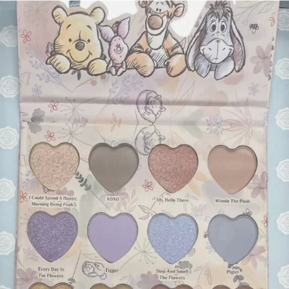 DISNEY Winnie the Pooh Friends 12-Color Eyeshadow Palette by Taste Beauty - Picture 1 of 9